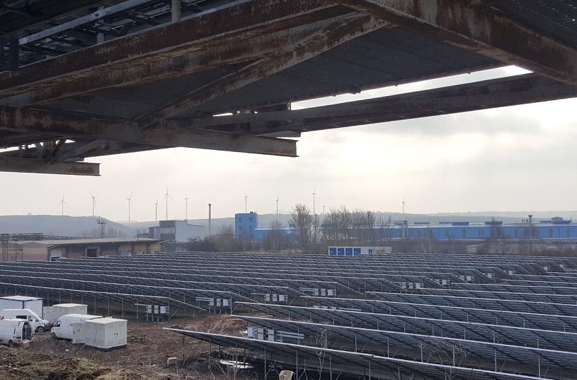 Solarpark former enameled wire factory